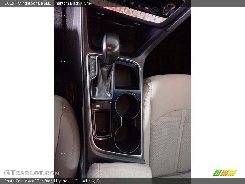 Phantom Black / Gray 2019 Hyundai Sonata SEL