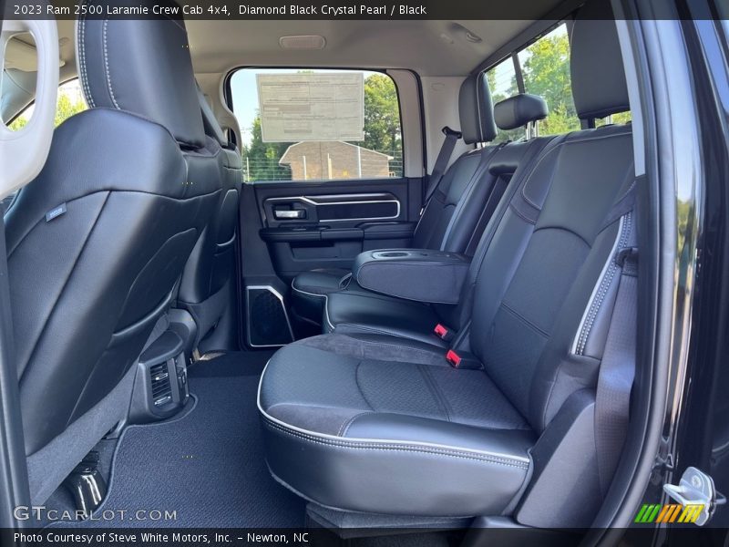 Rear Seat of 2023 2500 Laramie Crew Cab 4x4