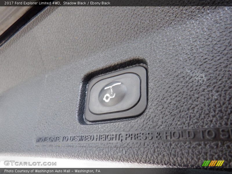 Shadow Black / Ebony Black 2017 Ford Explorer Limited 4WD