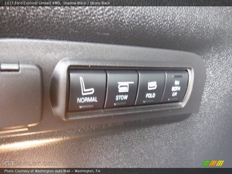 Shadow Black / Ebony Black 2017 Ford Explorer Limited 4WD