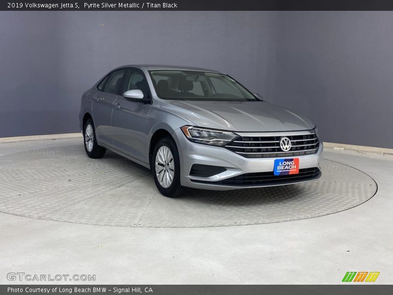 Pyrite Silver Metallic / Titan Black 2019 Volkswagen Jetta S