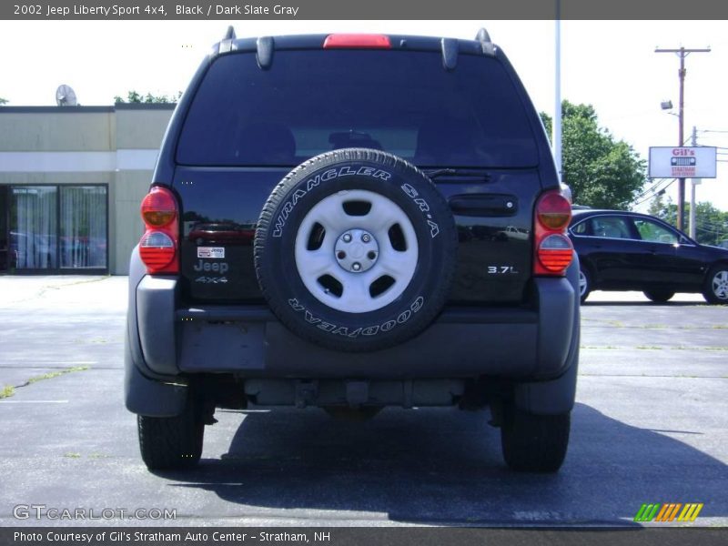 Black / Dark Slate Gray 2002 Jeep Liberty Sport 4x4