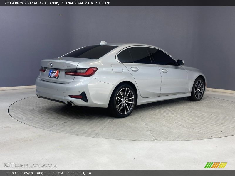 Glacier Silver Metallic / Black 2019 BMW 3 Series 330i Sedan