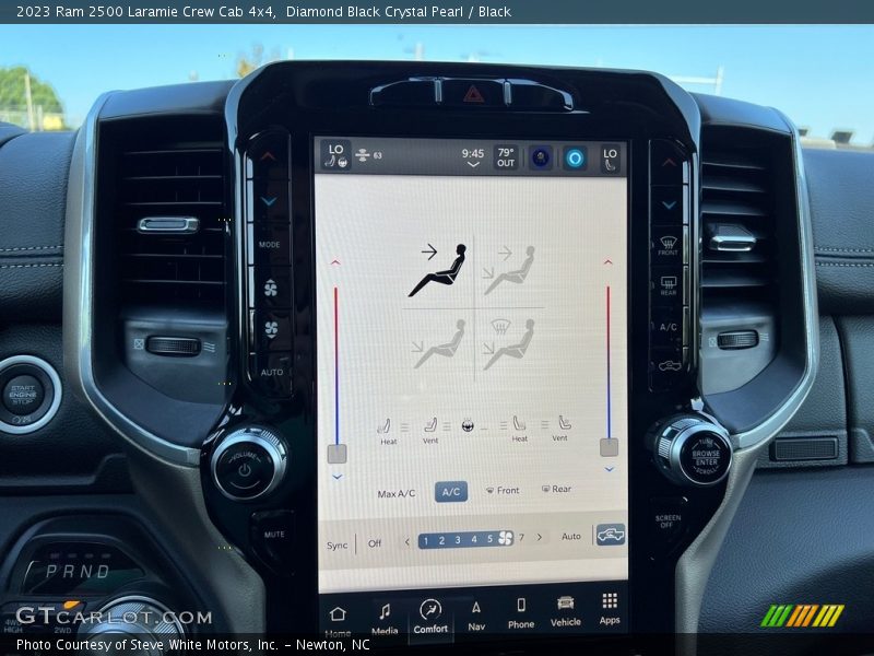 Diamond Black Crystal Pearl / Black 2023 Ram 2500 Laramie Crew Cab 4x4