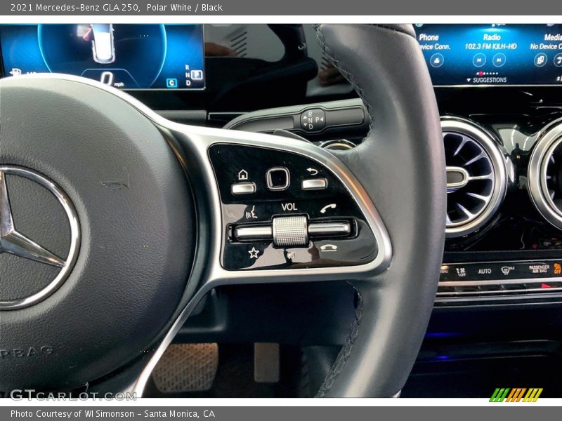 Polar White / Black 2021 Mercedes-Benz GLA 250
