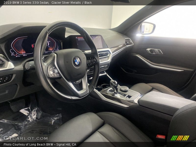 Glacier Silver Metallic / Black 2019 BMW 3 Series 330i Sedan