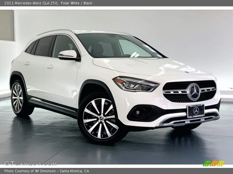 Polar White / Black 2021 Mercedes-Benz GLA 250