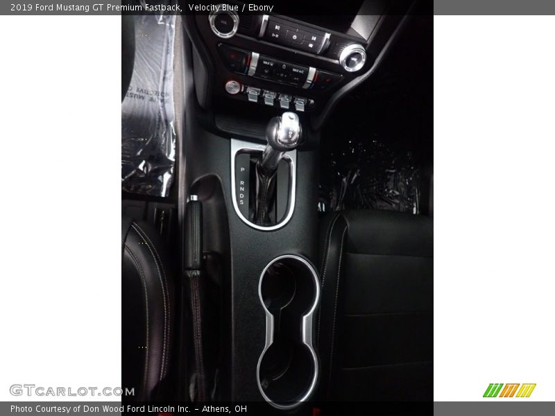 Velocity Blue / Ebony 2019 Ford Mustang GT Premium Fastback