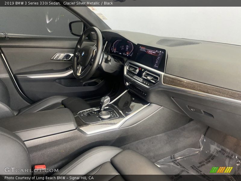 Glacier Silver Metallic / Black 2019 BMW 3 Series 330i Sedan