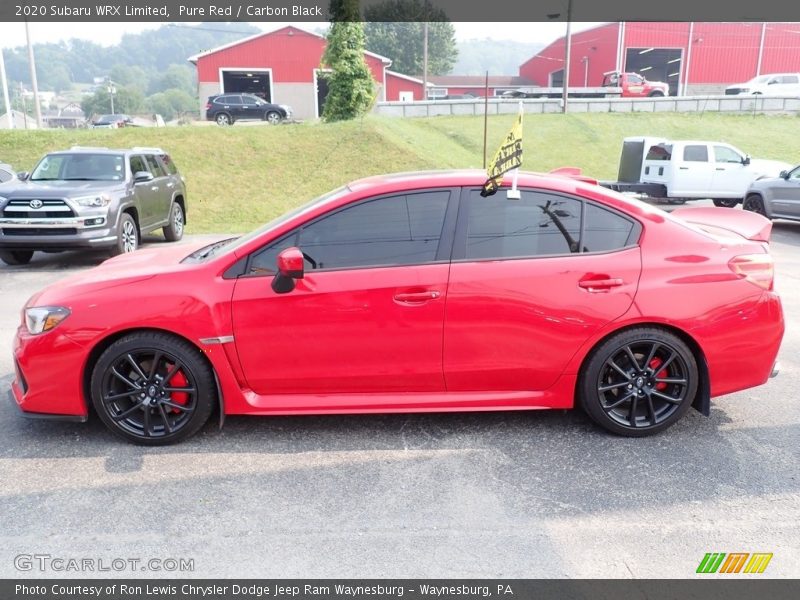  2020 WRX Limited Pure Red