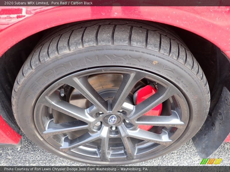 Pure Red / Carbon Black 2020 Subaru WRX Limited