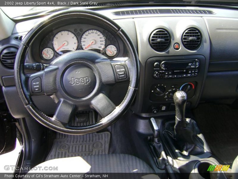 Black / Dark Slate Gray 2002 Jeep Liberty Sport 4x4