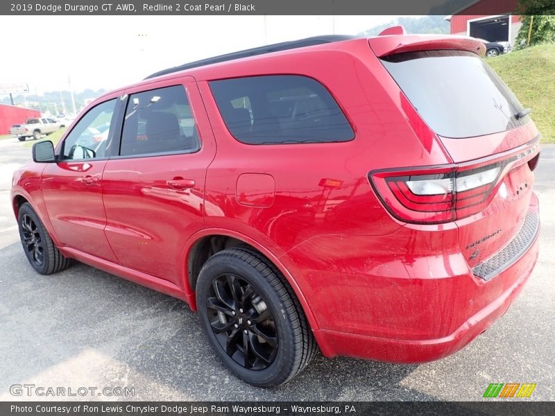 Redline 2 Coat Pearl / Black 2019 Dodge Durango GT AWD