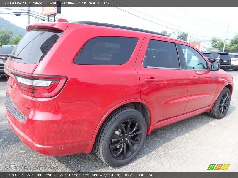 Redline 2 Coat Pearl / Black 2019 Dodge Durango GT AWD