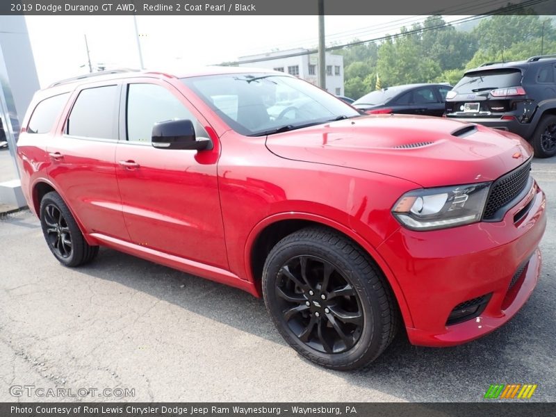 Redline 2 Coat Pearl / Black 2019 Dodge Durango GT AWD