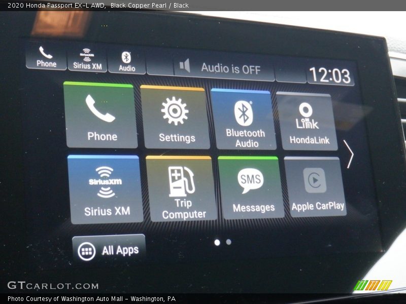 Black Copper Pearl / Black 2020 Honda Passport EX-L AWD