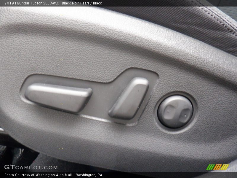 Black Noir Pearl / Black 2019 Hyundai Tucson SEL AWD