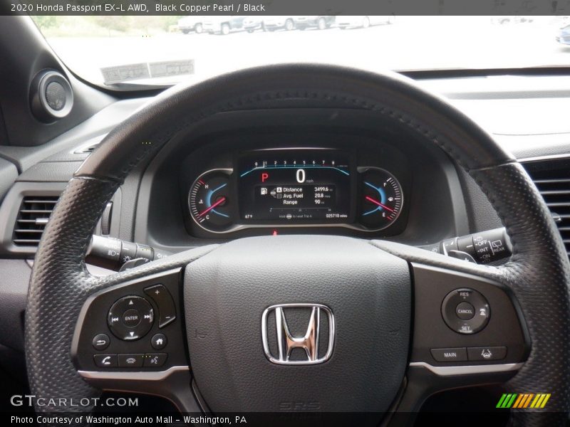 Black Copper Pearl / Black 2020 Honda Passport EX-L AWD