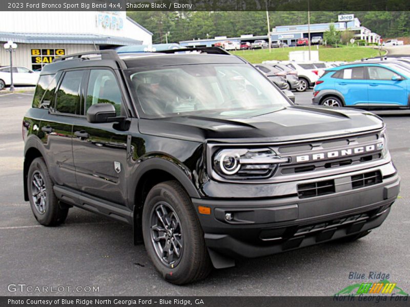 Shadow Black / Ebony 2023 Ford Bronco Sport Big Bend 4x4
