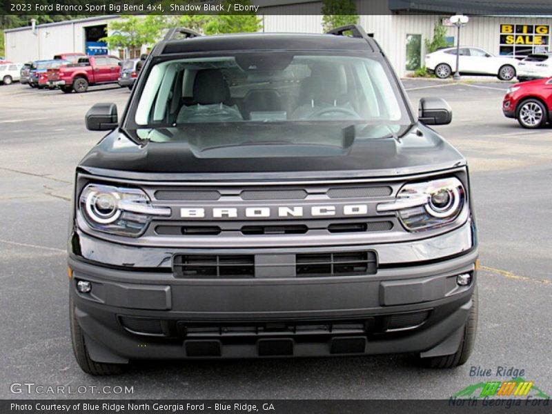 Shadow Black / Ebony 2023 Ford Bronco Sport Big Bend 4x4