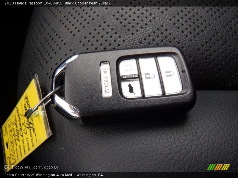 Black Copper Pearl / Black 2020 Honda Passport EX-L AWD