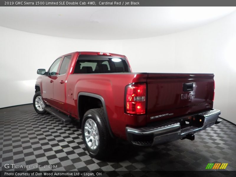  2019 Sierra 1500 Limited SLE Double Cab 4WD Cardinal Red