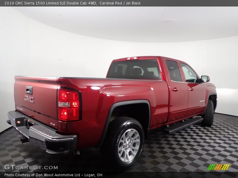 Cardinal Red / Jet Black 2019 GMC Sierra 1500 Limited SLE Double Cab 4WD