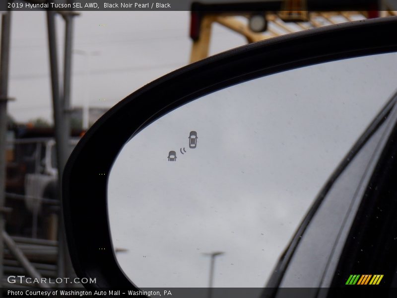 Black Noir Pearl / Black 2019 Hyundai Tucson SEL AWD