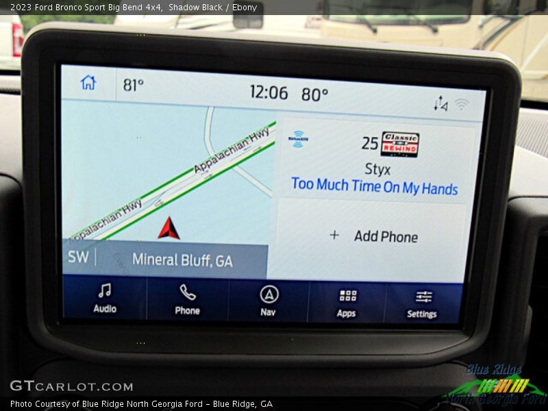 Shadow Black / Ebony 2023 Ford Bronco Sport Big Bend 4x4