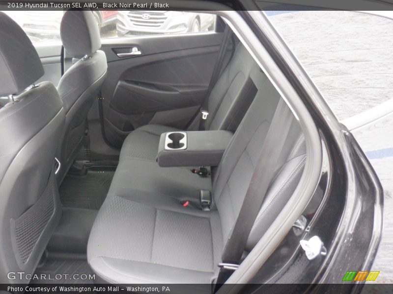 Black Noir Pearl / Black 2019 Hyundai Tucson SEL AWD