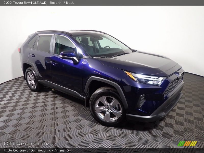 Blueprint / Black 2022 Toyota RAV4 XLE AWD