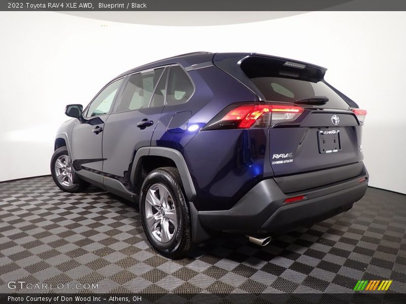 Blueprint / Black 2022 Toyota RAV4 XLE AWD