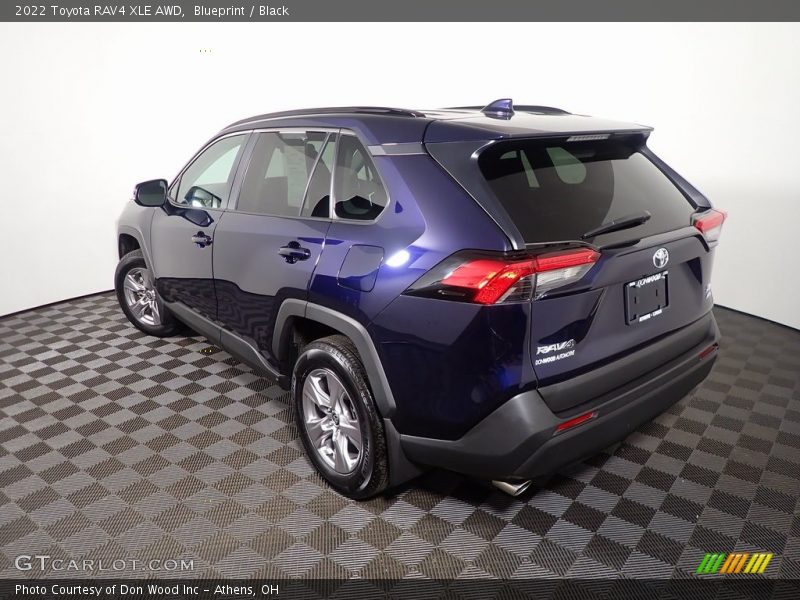 Blueprint / Black 2022 Toyota RAV4 XLE AWD