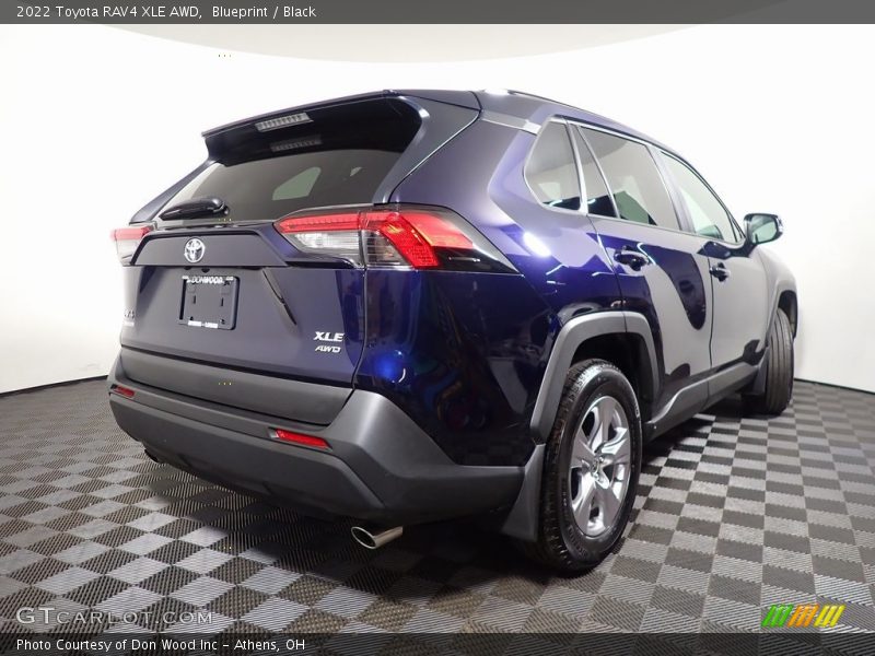 Blueprint / Black 2022 Toyota RAV4 XLE AWD