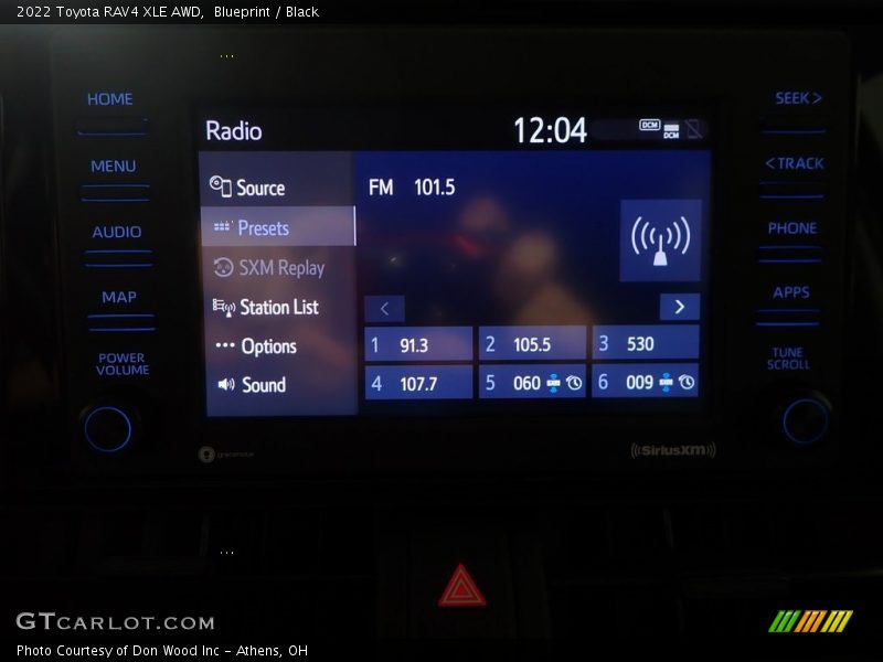 Blueprint / Black 2022 Toyota RAV4 XLE AWD