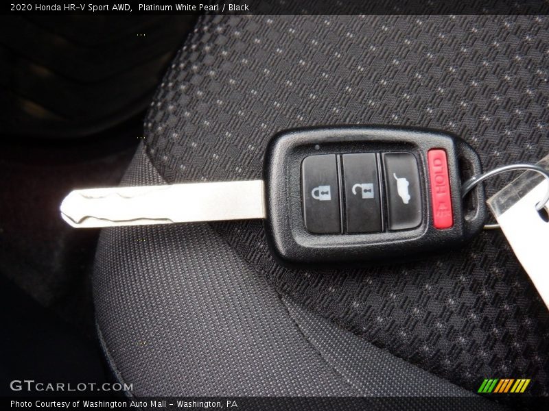 Keys of 2020 HR-V Sport AWD