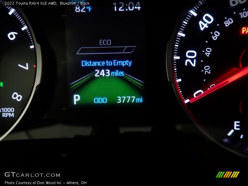 Blueprint / Black 2022 Toyota RAV4 XLE AWD