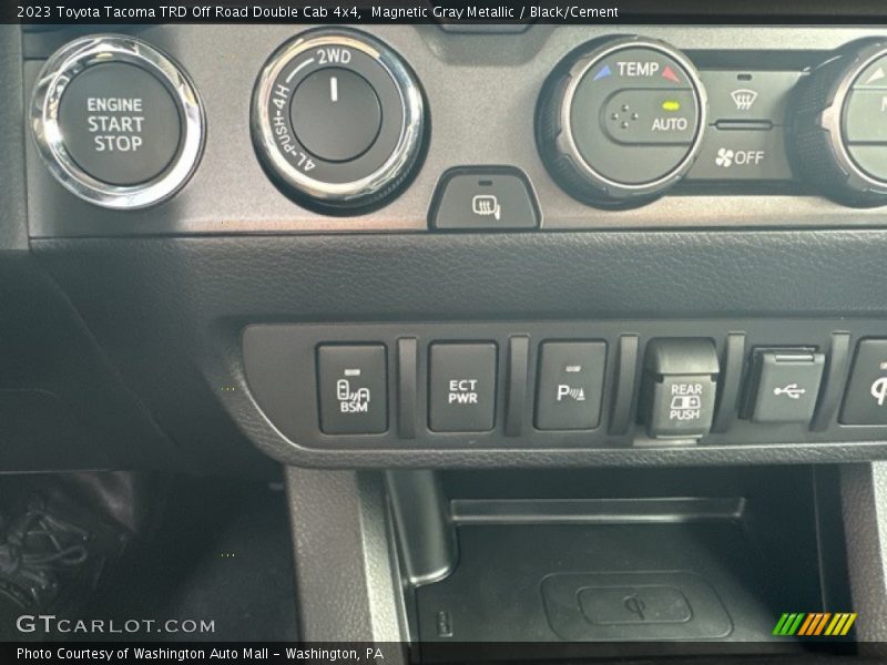 Controls of 2023 Tacoma TRD Off Road Double Cab 4x4