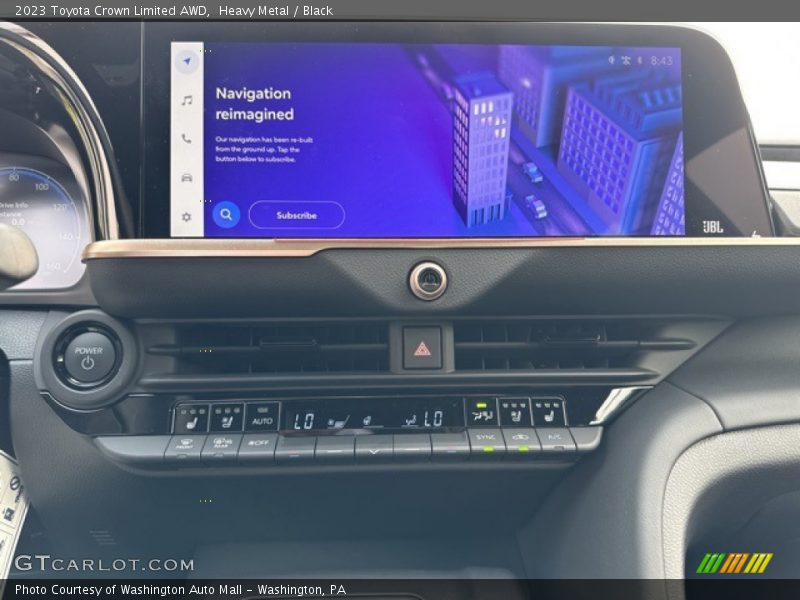 Heavy Metal / Black 2023 Toyota Crown Limited AWD