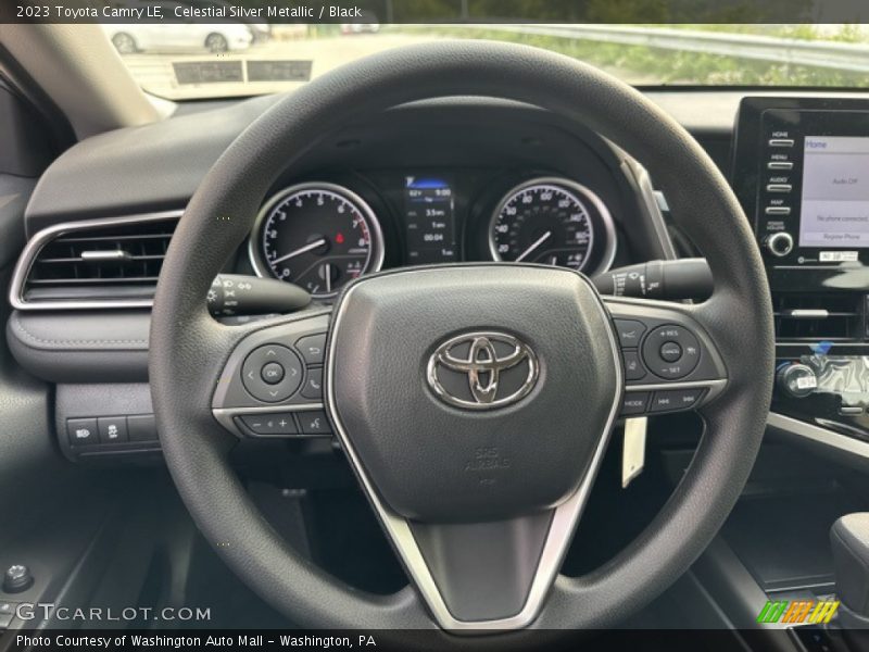 Celestial Silver Metallic / Black 2023 Toyota Camry LE