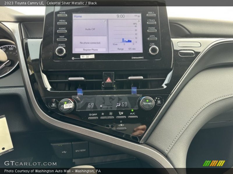Celestial Silver Metallic / Black 2023 Toyota Camry LE