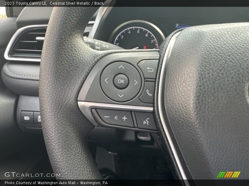 Celestial Silver Metallic / Black 2023 Toyota Camry LE