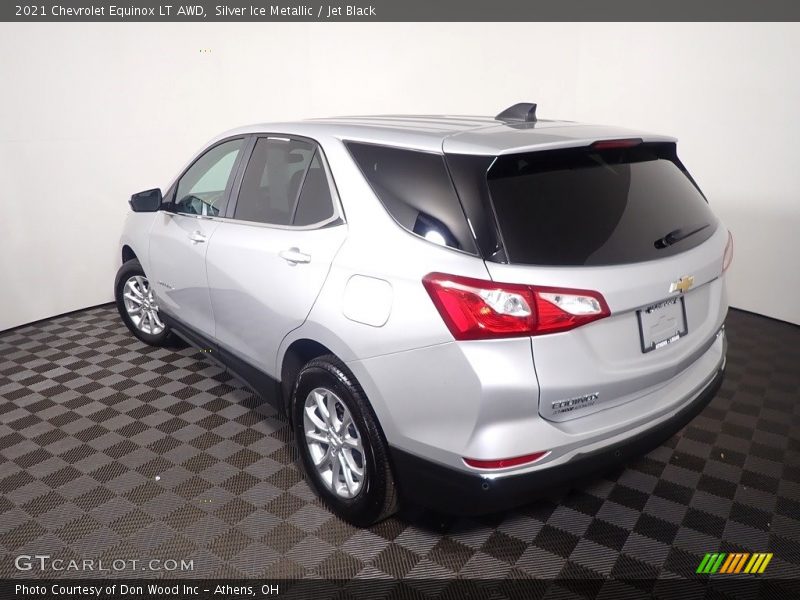 Silver Ice Metallic / Jet Black 2021 Chevrolet Equinox LT AWD