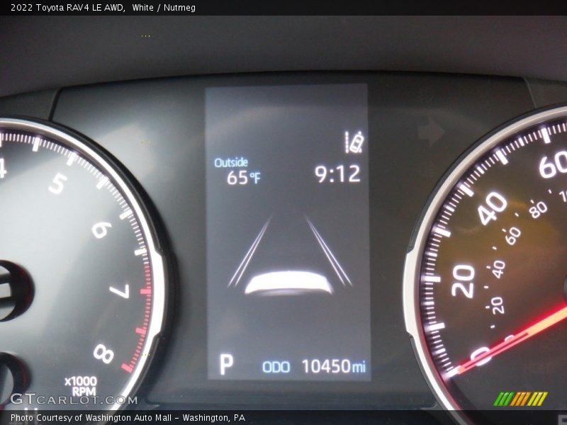 White / Nutmeg 2022 Toyota RAV4 LE AWD