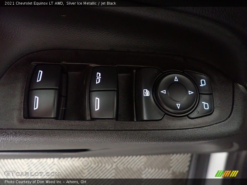 Silver Ice Metallic / Jet Black 2021 Chevrolet Equinox LT AWD