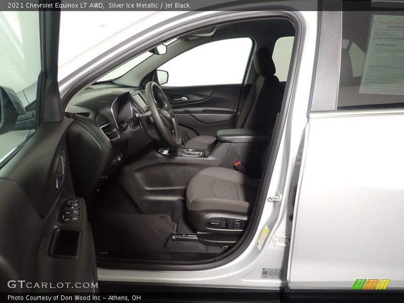 Silver Ice Metallic / Jet Black 2021 Chevrolet Equinox LT AWD