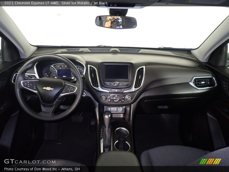 Silver Ice Metallic / Jet Black 2021 Chevrolet Equinox LT AWD