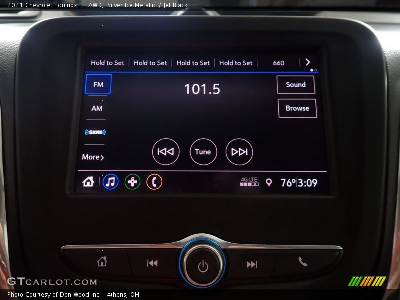 Silver Ice Metallic / Jet Black 2021 Chevrolet Equinox LT AWD