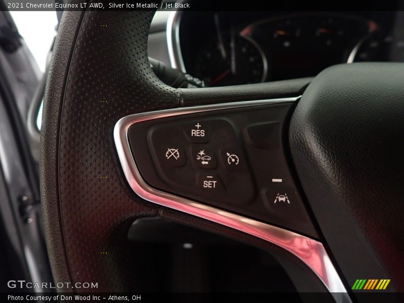 Silver Ice Metallic / Jet Black 2021 Chevrolet Equinox LT AWD