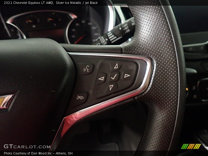 Silver Ice Metallic / Jet Black 2021 Chevrolet Equinox LT AWD